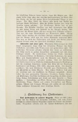 2. Einführung des Christentums