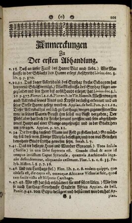 Der ersten Abhandlung.