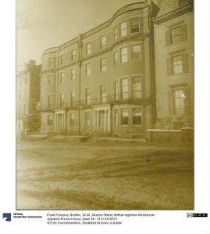 Boston, 39-40, Beacon Street, Nathan Appleton Residence / Appleton-Parker House