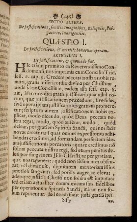 445-461, Quaestio I.