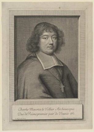 Bildnis des Charles Maurice le Tellier