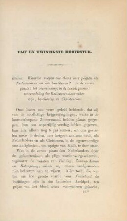 Vijf en twintigste hoofdstuk. Besluit. Waartoe roepen ons thans onze pligten als Nederlanders en als christenen? ...