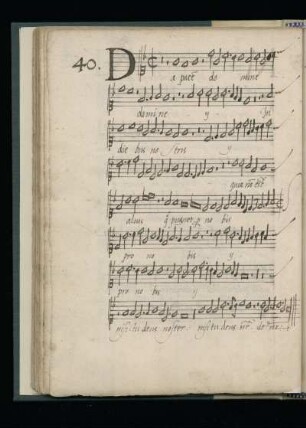 40. Da pacem domine