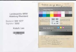 Entnazifizierung Leo Kutsch , geb. 12.11.1920 (Polizist)