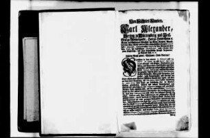 Kompetenzbuch 1734 Bd. I - Klosterämter A-H