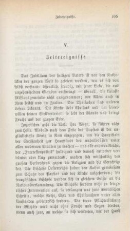 105-113 Zeitereignisse