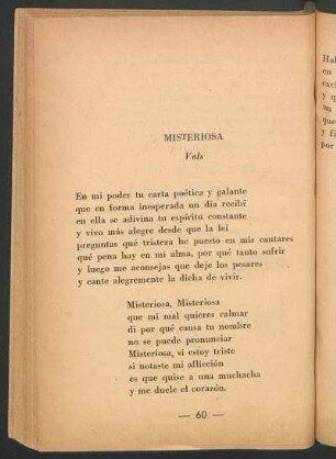 Misteriosa