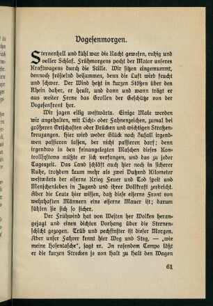 61-73, Vogesenmorgen - Gewitterabend