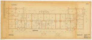 Wohnhausbebauung Mannheimer Straße, Berlin-Wilmersdorf: Haus 3 bis Haus 6, Typ 5: Grundriss Erdgeschoss, Obergeschoss 1:50