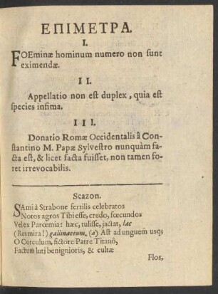 Epimetra.
