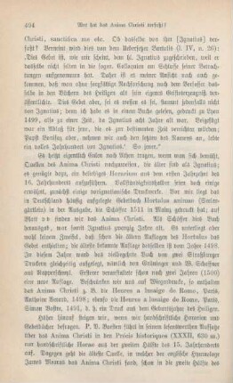 493-504 Wer hat das Anima Christi verfaßt?
