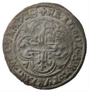 Münze, Meißner Groschen, Fürstengroschen (12 meißnische Pfennige), 1406 - 1440