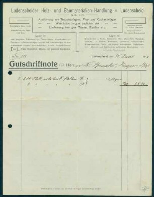 Gutschrift