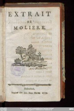 Extrait De Moliere