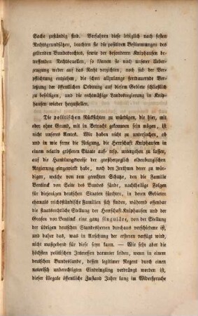 Die Competenzfrage in dem Gräflich Bentinck'schen Successionsstreite : Ein rechtl. Gutachten