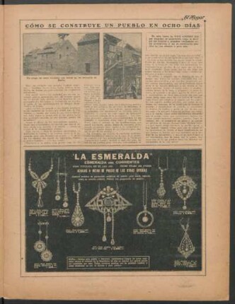 Cómo se construye un pueblo en ocho días