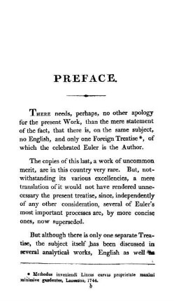 Preface. Table of the Foreign, and the corresponding English Notation.
