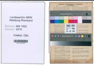 Entnazifizierung Otto Voelker , geb. 31.01.1896 (Druckereibesitzer)