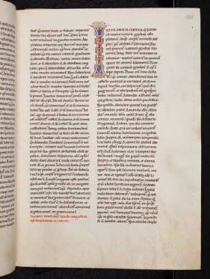 Zierinitiale (de psalmo 126): I(nter omnia cantica)