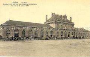 Bahnhof der französischen Stadt Sedan