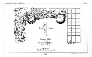 Ground plan of the Pueblo Weje-gi