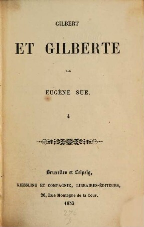 Gilbert et Gilberte. 4