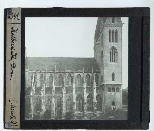 Halberstadt, Dom : Außenansicht von N