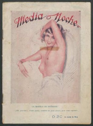 La modelo se divierte [Ilustración]