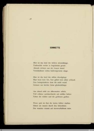 Sonnette / Oscar Schmitz