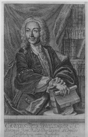 Bildnis: Karl Friedrich Drollinger (1688-1742)