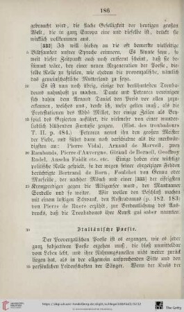 Italiänische Poesie