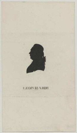 Bildnis des Johann Gottfried Leonhardi