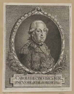 Bildnis des Carolus II