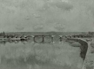 Wiederhergestellte Elbbrücke