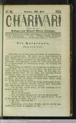 3.1844=96: Charivari