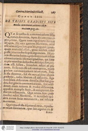 CAPVT IIII. DE TRIBVS GRADIBVS SIVE modis communicationis idiomatum.pag.[90].