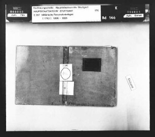 Anciennete- und Nationalliste des württembergischen Offizierskorps Gefertigt von Kriegsratssekretär Martz