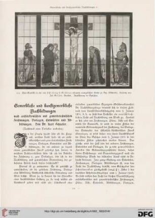 Gewerbliche und kunstgewerbliche Nachbildungen: nach architektonischen und gewerbetechnischen Zeichnungen, Vorlagen, Entwürfen und Abbildungen