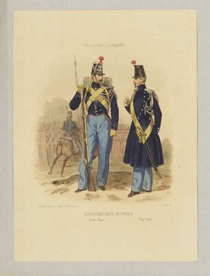 Gendarmerie mobile, Blatt 29 der Folge "Französische Republik"