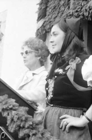 Bernau: Preisträgerin 1971 Irma Grabhorn, Ansprache