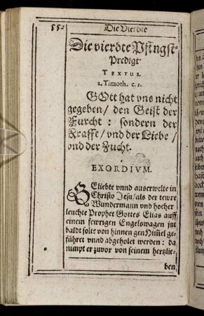 Die vierdte Pfingst-Predigt.