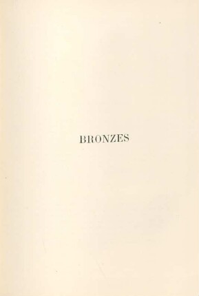 Bronzes