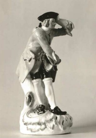 Kändler, Johann Joachim: Fechter. Meißen, um 1750. Porzellan. Dresden: Museum für Kunsthandwerk, Porzellansammlung