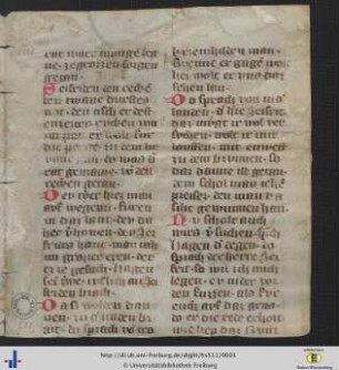 Nibelungenlied, Fragment