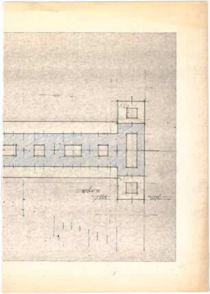 Döllgast, Hans; München; Alte Pinakothek, Wiederaufbau - Grundriss