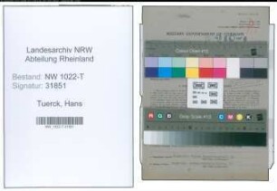 Entnazifizierung Hans Tuerck , geb. 30.05.1887 (Verwaltungsbeamter)