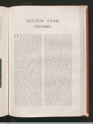 Oulton Park, Cheshire