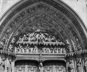 Christus zwischen Evangelisten