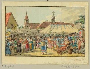 Jahrmarkt in Bautzen in Ostsachsen