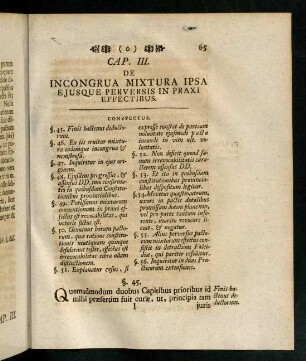 65-76, Conspectus; § 45 - 52